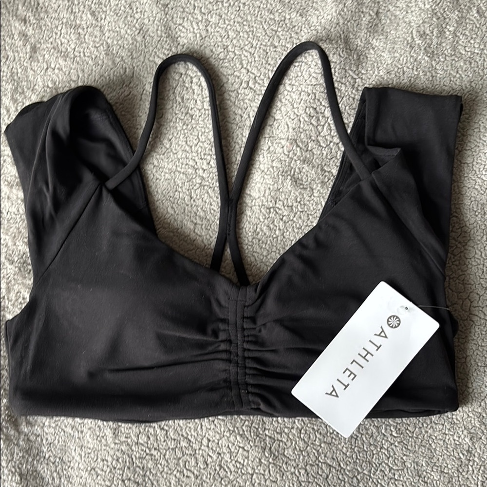 Athleta Women's Black Sports Bra